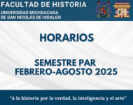 Horarios 2025